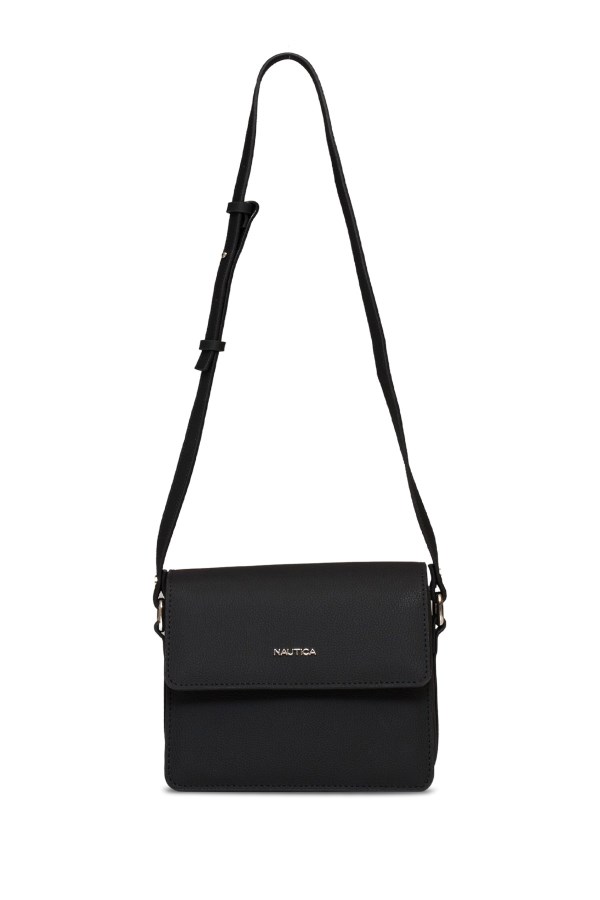 NAUTICA SİYAH KADIN POSTACI ÇANTASI