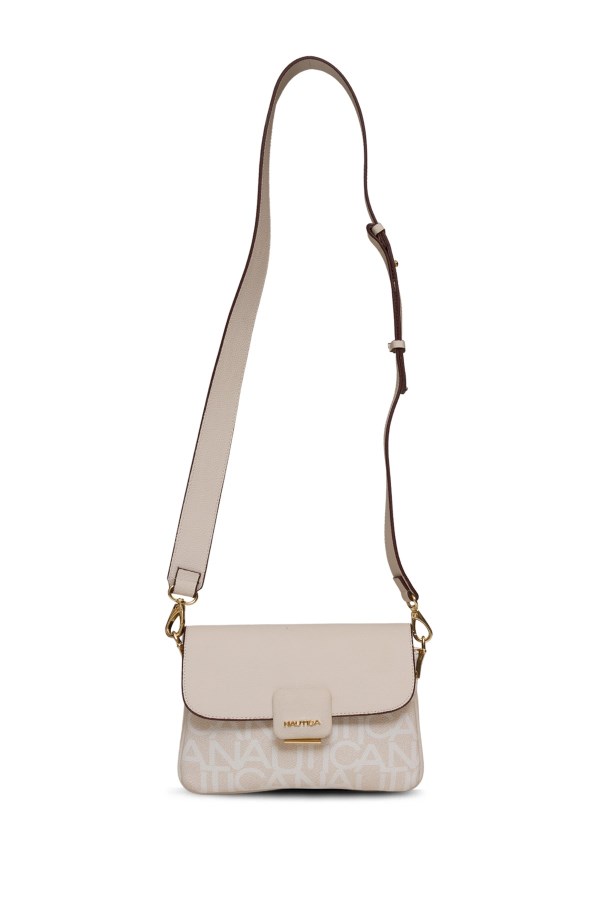 NAUTICA KREM KADIN POSTACI ÇANTASI