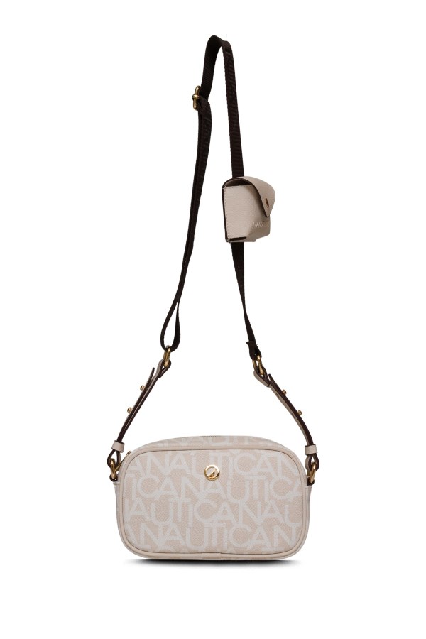 NAUTICA KREM KADIN POSTACI ÇANTASI