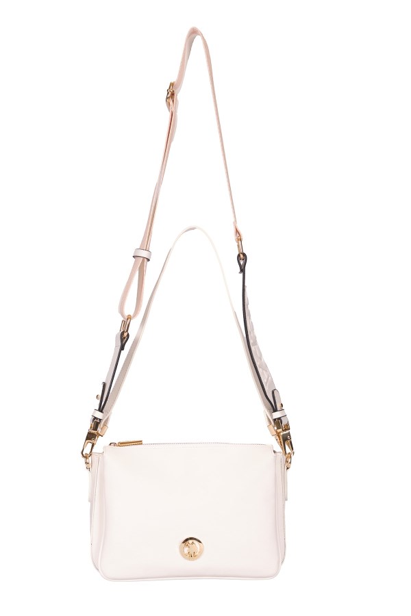 U.S. POLO ASSN. BEYAZ KADIN POSTACI ÇANTASI