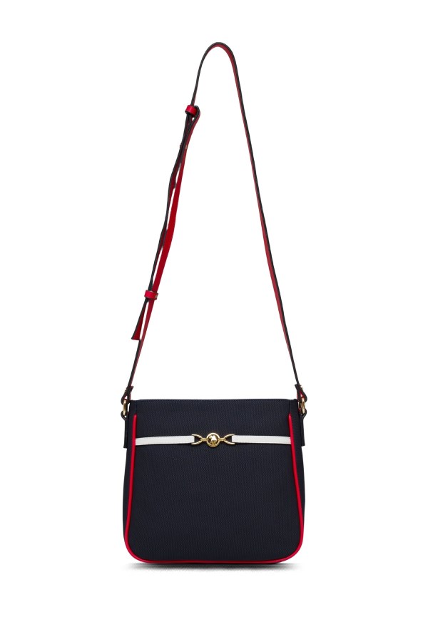 U.S. POLO ASSN. LACİVERT KADIN POSTACI ÇANTASI