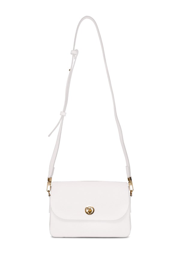 U.S. POLO ASSN. BEYAZ KADIN POSTACI ÇANTASI