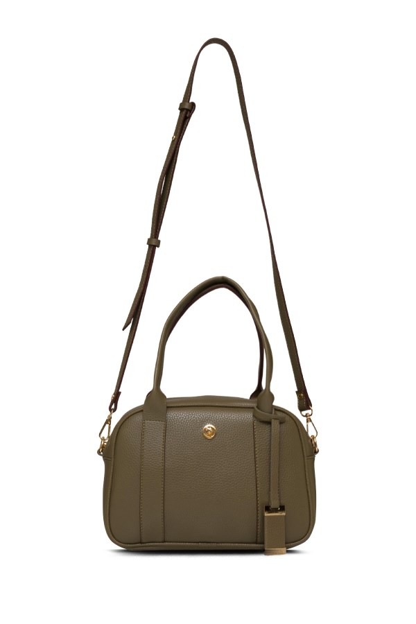 U.S. POLO ASSN. HAKİ KADIN POSTACI ÇANTASI