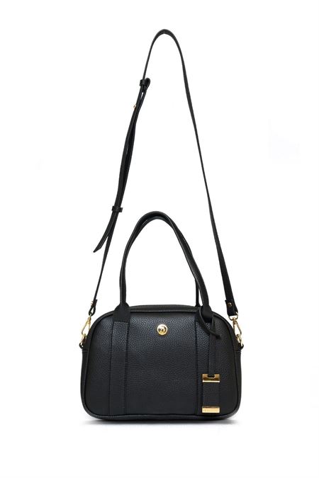 U.S. POLO ASSN. SİYAH KADIN POSTACI ÇANTASI