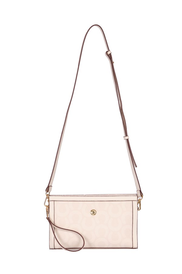 U.S. POLO ASSN. EKRU KADIN POSTACI ÇANTASI