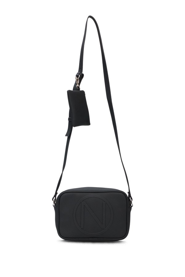 NAUTICA SİYAH KADIN POSTACI ÇANTASI