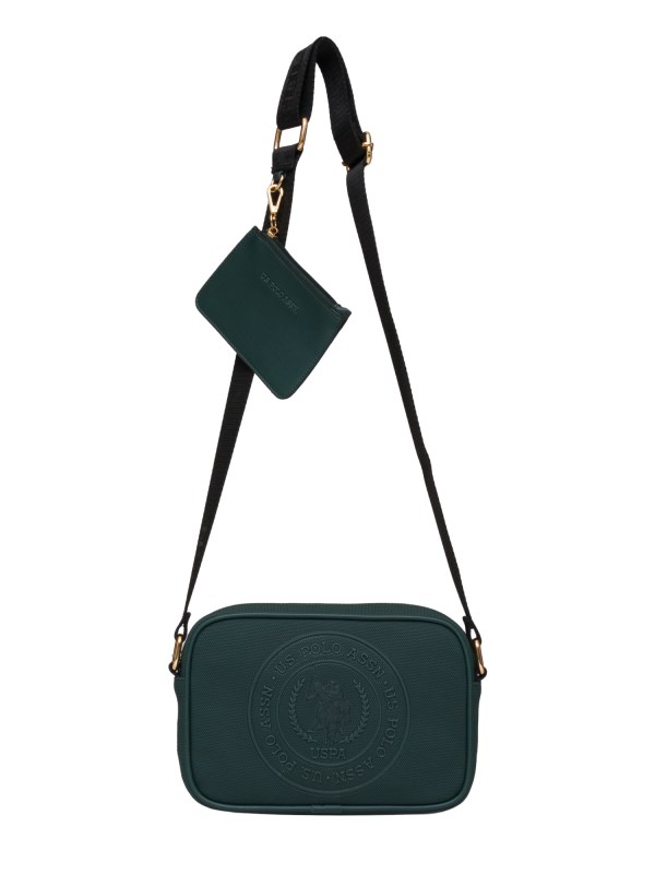 U.S. POLO ASSN. PETROL KADIN POSTACI ÇANTASI