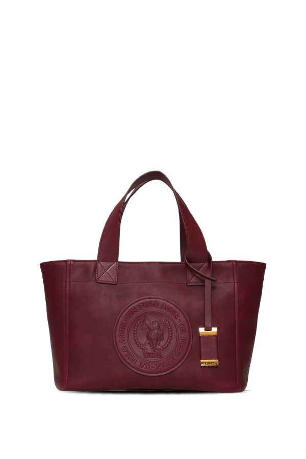 U.S. POLO ASSN. BORDO KADIN POSTACI ÇANTASI