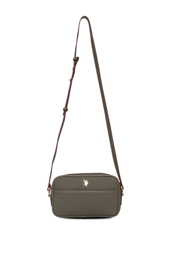 U.S. POLO ASSN. HAKİ KADIN POSTACI ÇANTASI 