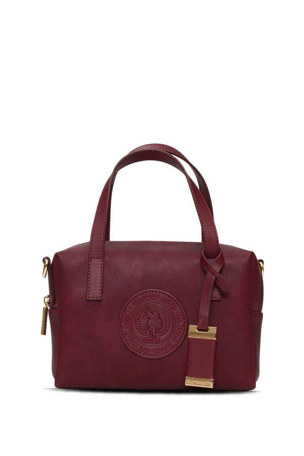 U.S. POLO ASSN. BORDO KADIN POSTACI ÇANTASI 