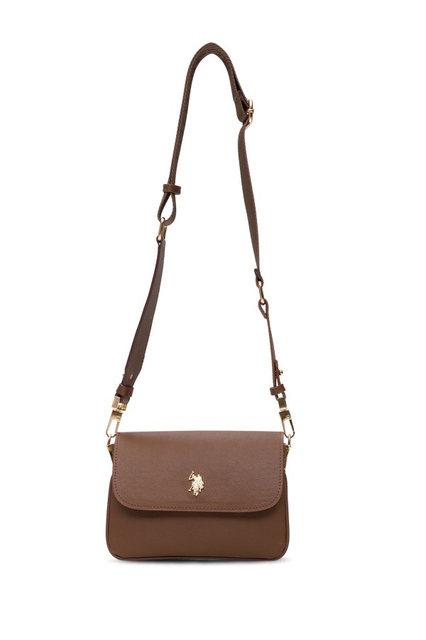 U.S. POLO ASSN. KAHVERENGİ KADIN POSTACI ÇANTASI 