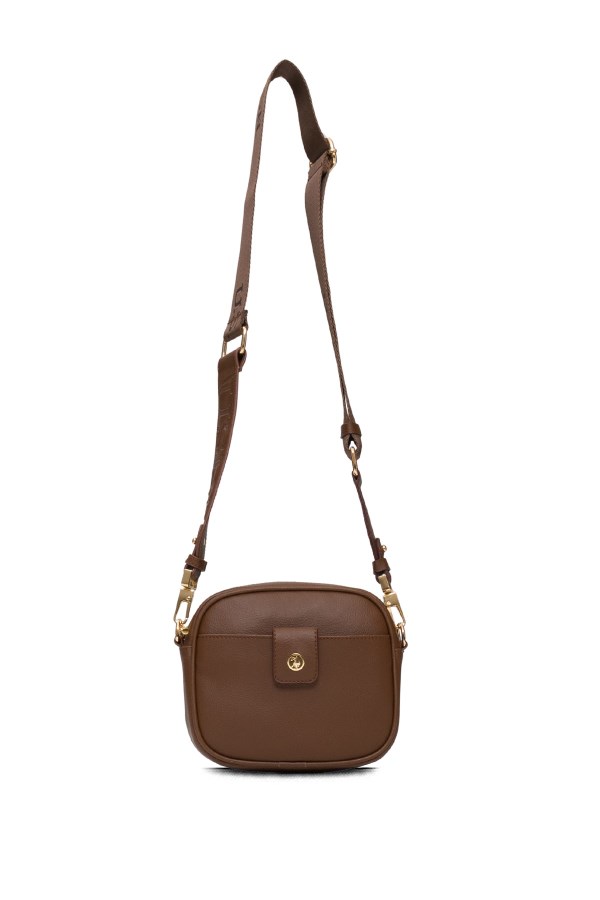 U.S. POLO ASSN. KAHVERENGİ KADIN POSTACI ÇANTASI