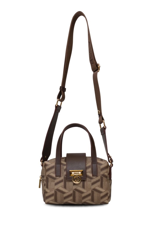 U.S. POLO ASSN. KAHVERENGİ KADIN POSTACI ÇANTASI 