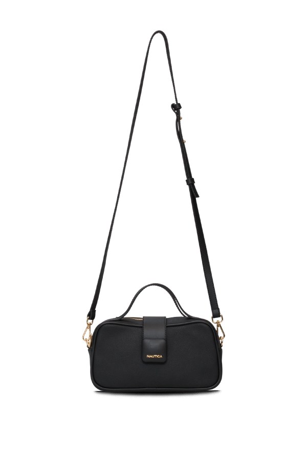 NAUTICA SİYAH KADIN POSTACI ÇANTASI