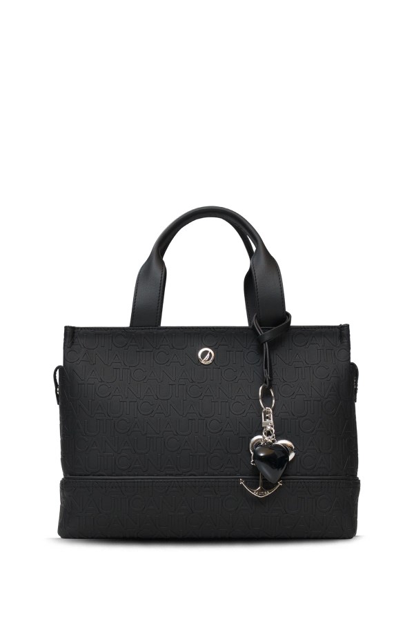 NAUTICA SİYAH KADIN POSTACI ÇANTASI