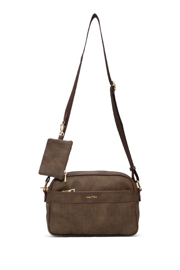 NAUTICA KAHVERENGİ KADIN POSTACI ÇANTASI