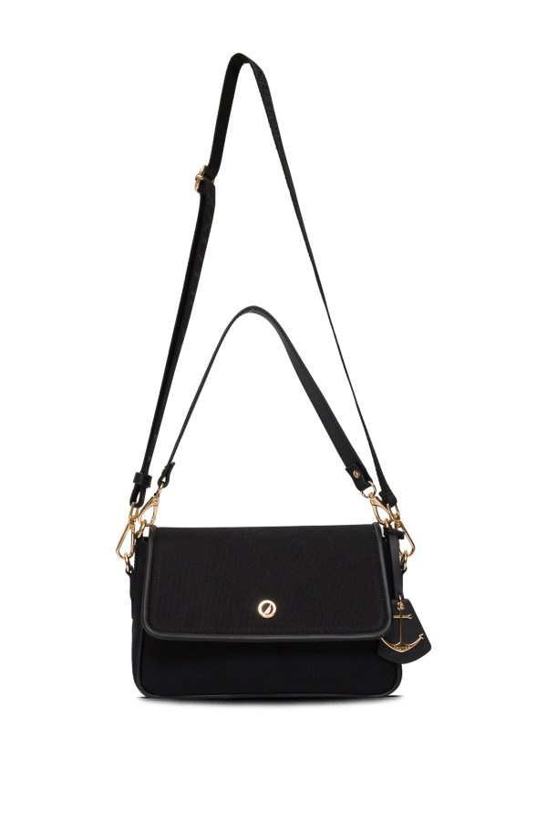 NAUTICA SİYAH KADIN POSTACI ÇANTASI