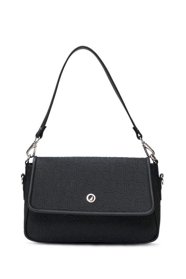 NAUTICA SİYAH KADIN POSTACI ÇANTASI