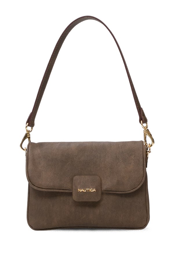 NAUTICA KAHVERENGİ KADIN POSTACI ÇANTASI
