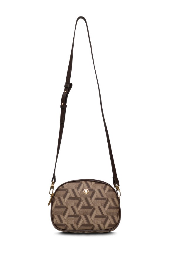 U.S. POLO ASSN. KAHVERENGİ KADIN POSTACI ÇANTASI