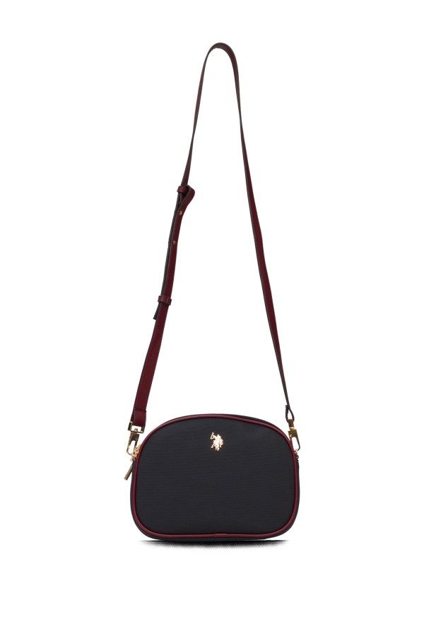 U.S. POLO ASSN. LACİVERT KADIN POSTACI ÇANTASI