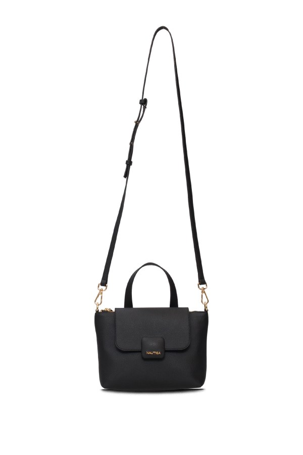 NAUTICA SİYAH KADIN POSTACI ÇANTASI