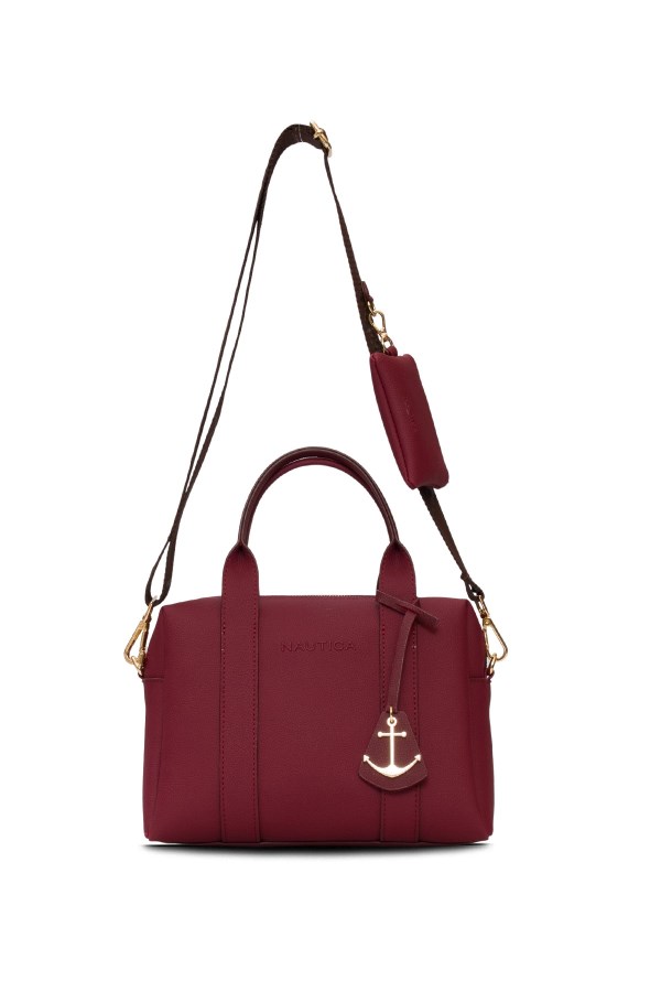 NAUTICA BORDO KADIN POSTACI ÇANTASI