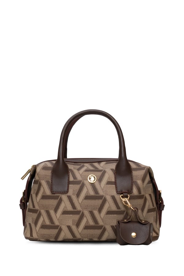 U.S. POLO ASSN. KAHVERENGİ KADIN POSTACI ÇANTASI