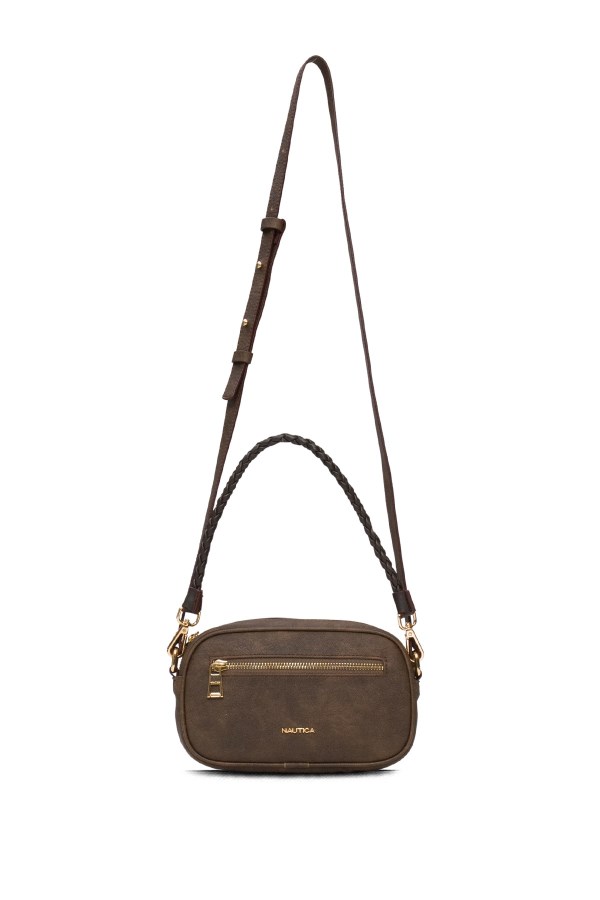 NAUTICA KAHVERENGİ KADIN POSTACI ÇANTASI