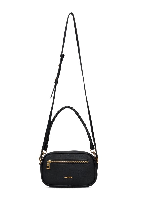 NAUTICA SİYAH KADIN POSTACI ÇANTASI