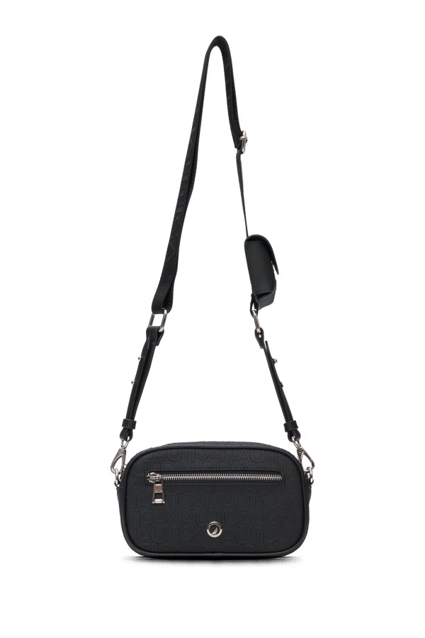 NAUTICA SİYAH KADIN POSTACI ÇANTASI 