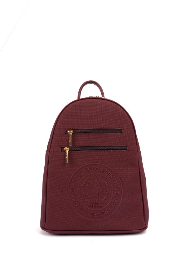 U.S. POLO ASSN. BORDO KADIN SIRT ÇANTASI 