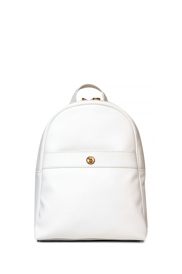 U.S. POLO ASSN. BEYAZ KADIN SIRT ÇANTASI