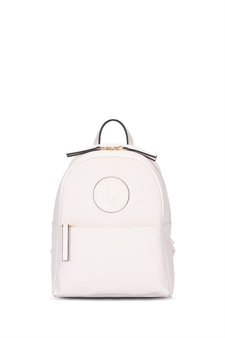 U.S. POLO ASSN. BEYAZ KADIN SIRT ÇANTASI