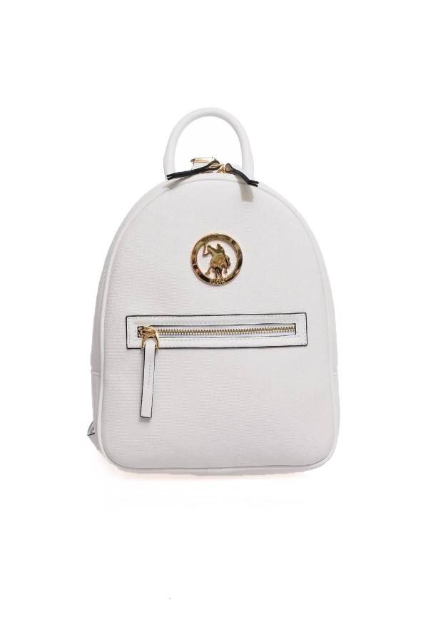 U.S. POLO ASSN. BEYAZ KADIN SIRT ÇANTASI 