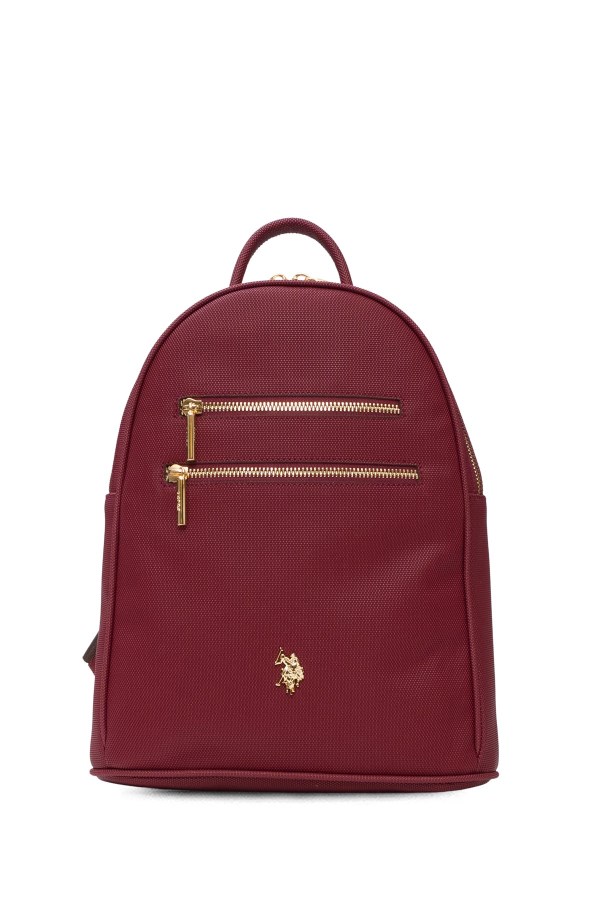 U.S. POLO ASSN. BORDO KADIN SIRT ÇANTASI 