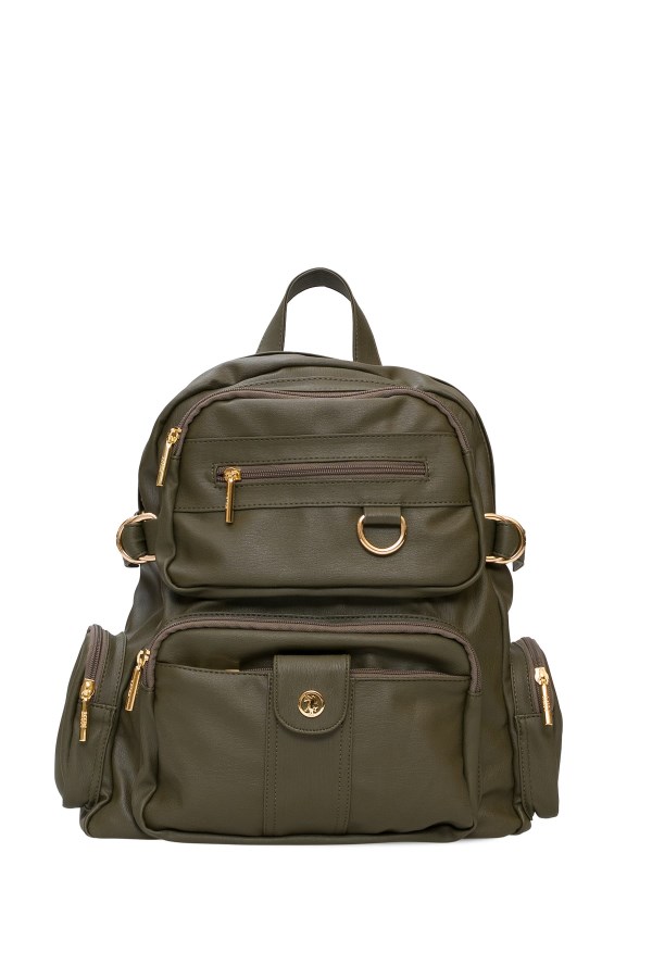 U.S. POLO ASSN. HAKİ KADIN SIRT ÇANTASI