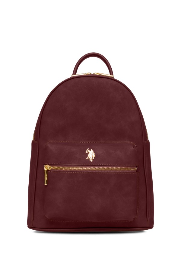 U.S. POLO ASSN. BORDO KADIN SIRT ÇANTASI