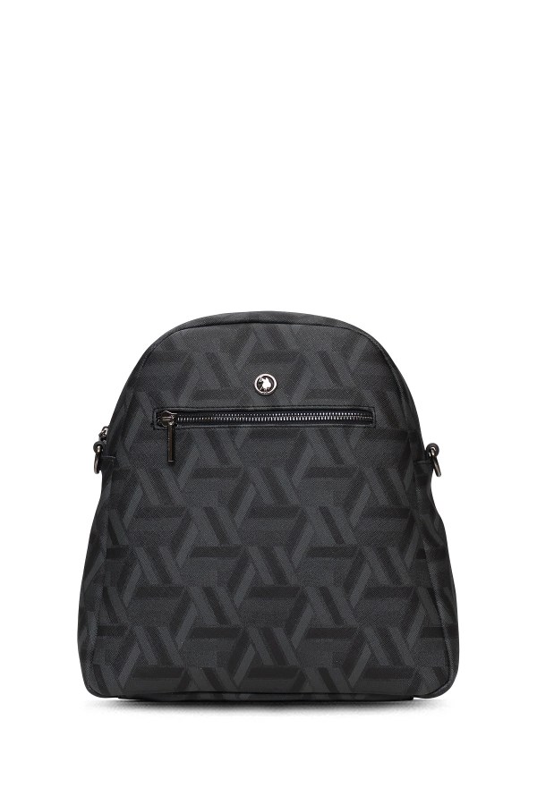 U.S. POLO ASSN. SİYAH KADIN SIRT ÇANTASI