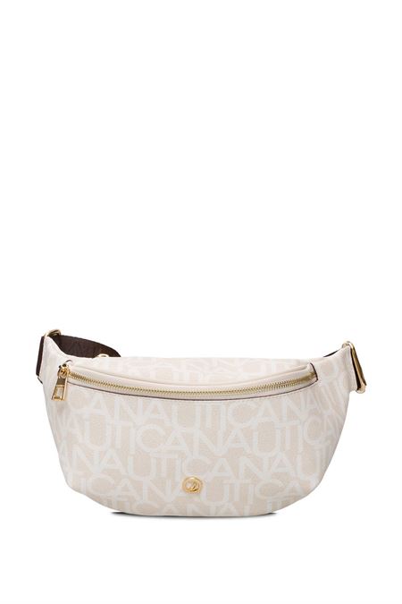 NAUTICA KREM KADIN BEL ÇANTASI