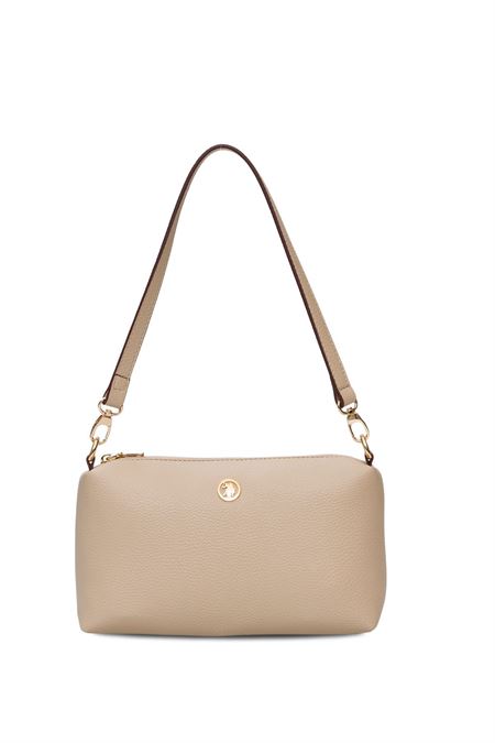 U.S. POLO ASSN. BEJ KADIN OMUZ ÇANTASI