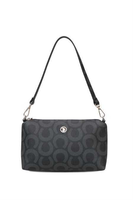 U.S. POLO ASSN. SİYAH KADIN OMUZ ÇANTASI