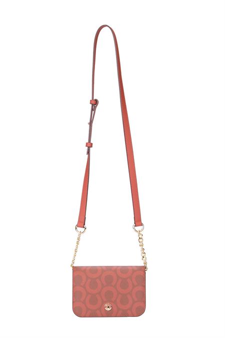 U.S. POLO ASSN. KİREMİT KADIN POSTACI ÇANTASI