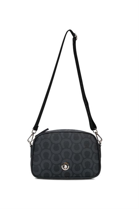 U.S. POLO ASSN. SİYAH KADIN POSTACI ÇANTASI