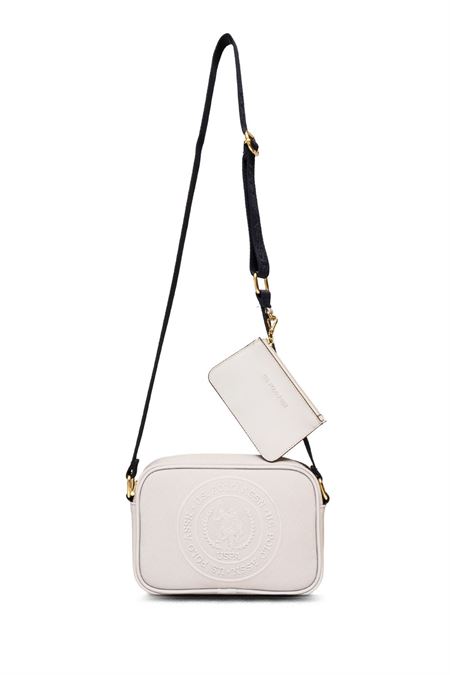 U.S. POLO ASSN. BEYAZ KADIN POSTACI ÇANTASI