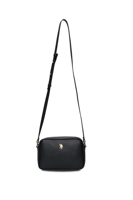 U.S. POLO ASSN. SİYAH KADIN POSTACI ÇANTASI