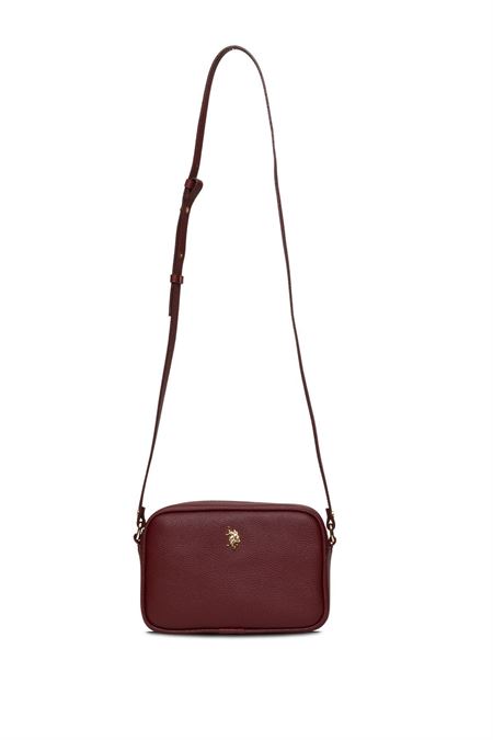 U.S. POLO ASSN. BORDO KADIN POSTACI ÇANTASI