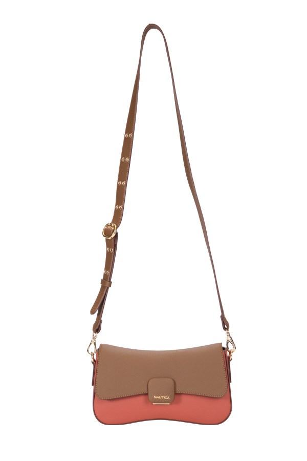 NAUTICA KİREMİT KADIN POSTACI ÇANTASI