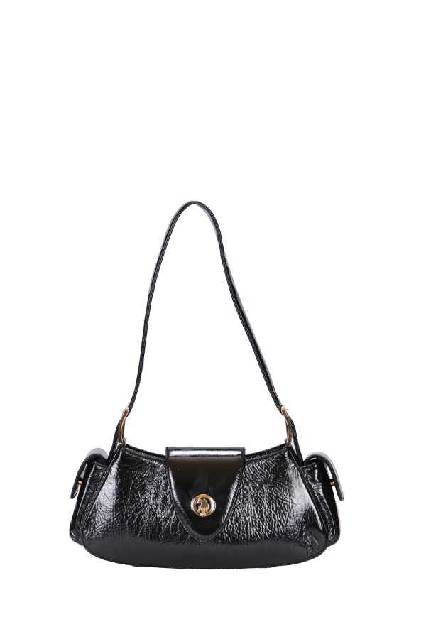 U.S. POLO ASSN. SİYAH KADIN OMUZ ÇANTASI