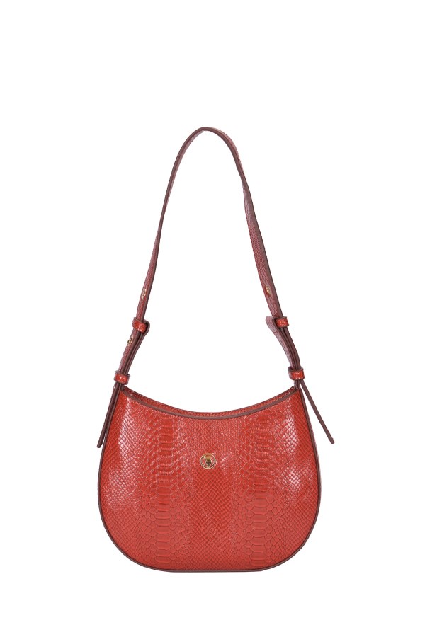 U.S. POLO ASSN. KİREMİT KADIN OMUZ ÇANTASI